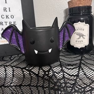 🦇 Bath & Body Works Ceramic Halloween Bat Soap Holder